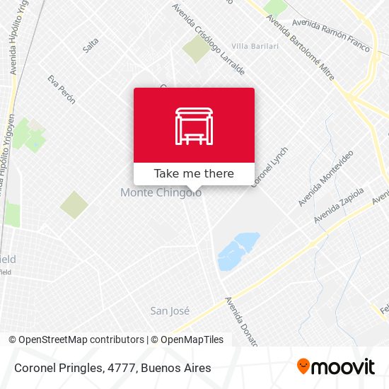 Coronel Pringles, 4777 map
