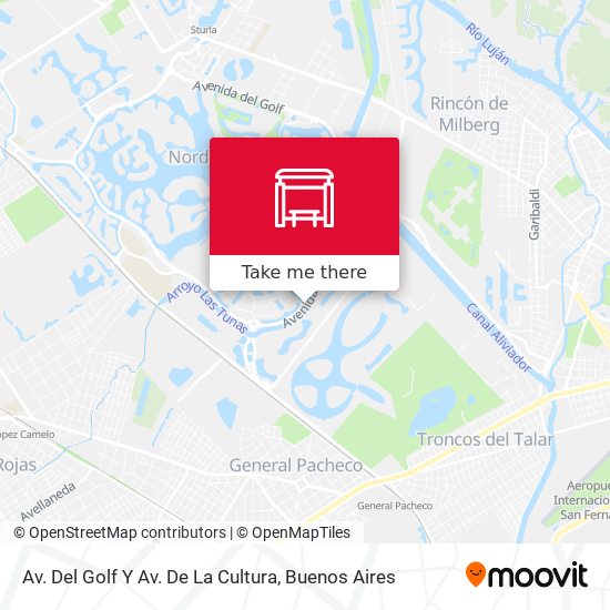 Mapa de Av. Del Golf Y Av. De La Cultura