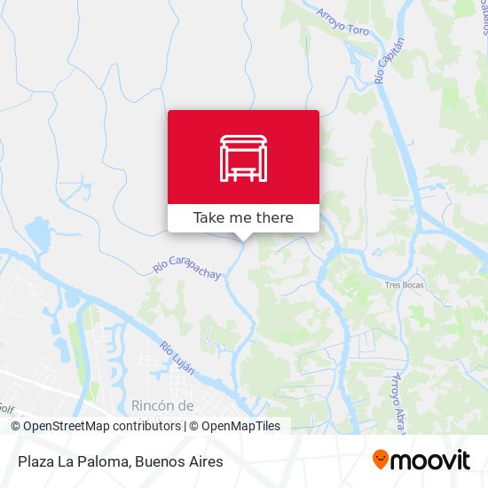 Mapa de Plaza La Paloma