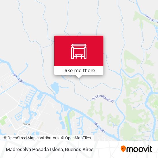 Madreselva Posada Isleña map