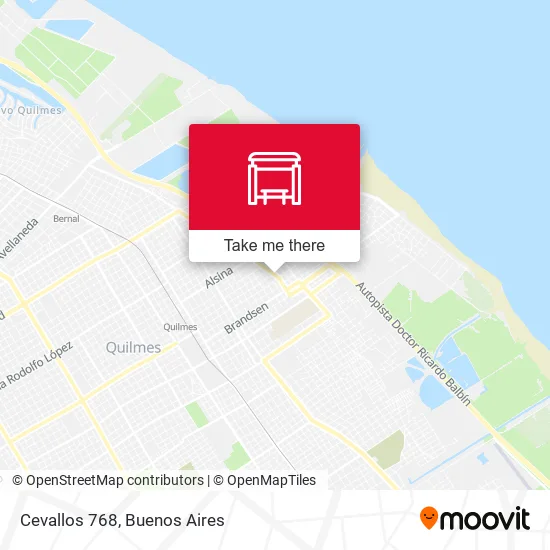 Mapa de Cevallos 768