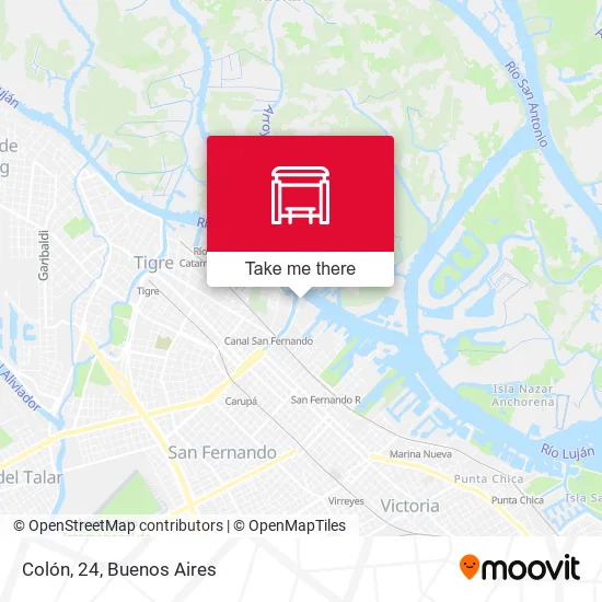 Colón, 24 map
