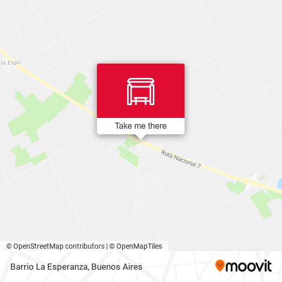Mapa de Barrio La Esperanza