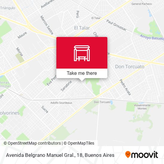 Avenida Belgrano Manuel Gral., 18 map