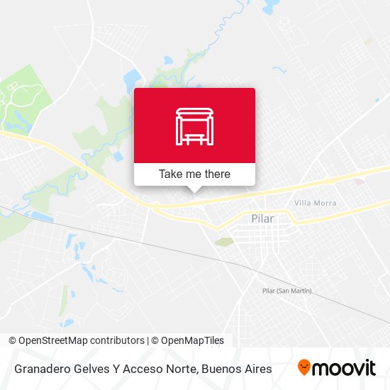 Mapa de Granadero Gelves Y Acceso Norte