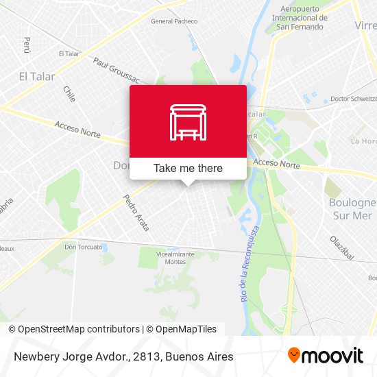 Newbery Jorge Avdor., 2813 map