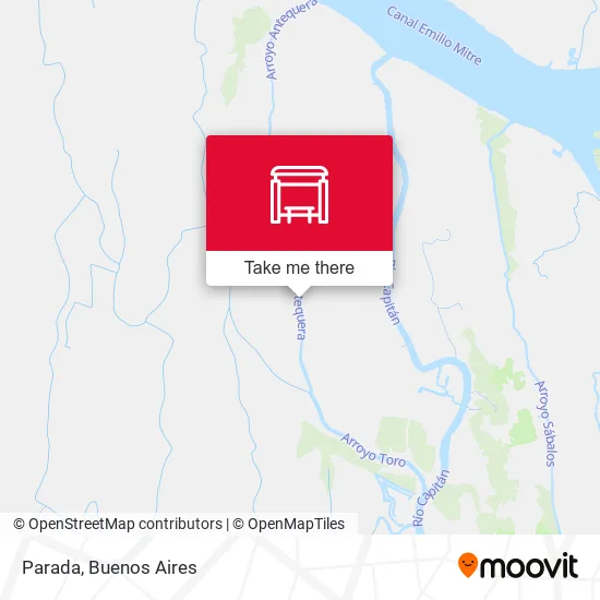 Parada map