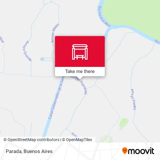 Parada map