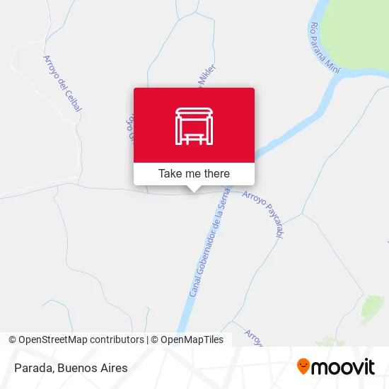 Parada map
