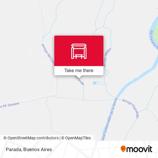 Parada map