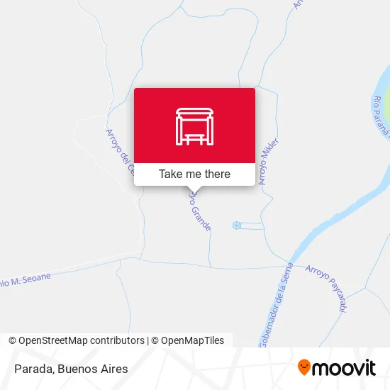 Parada map