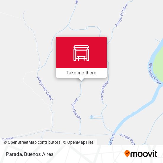 Mapa de Parada