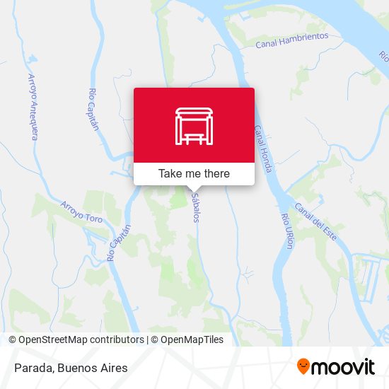 Mapa de Parada