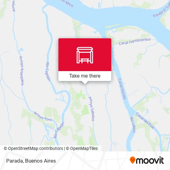 Parada map
