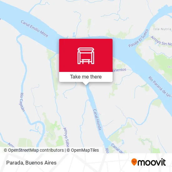 Parada map