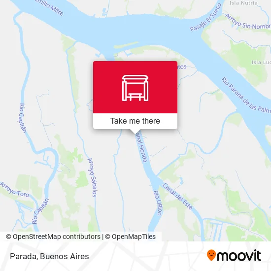 Parada map