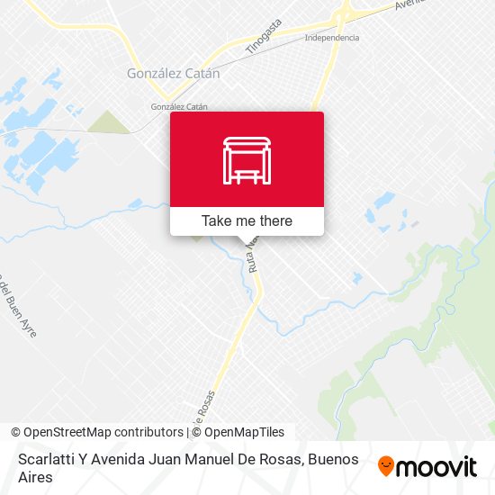 Scarlatti Y Avenida Juan Manuel De Rosas map