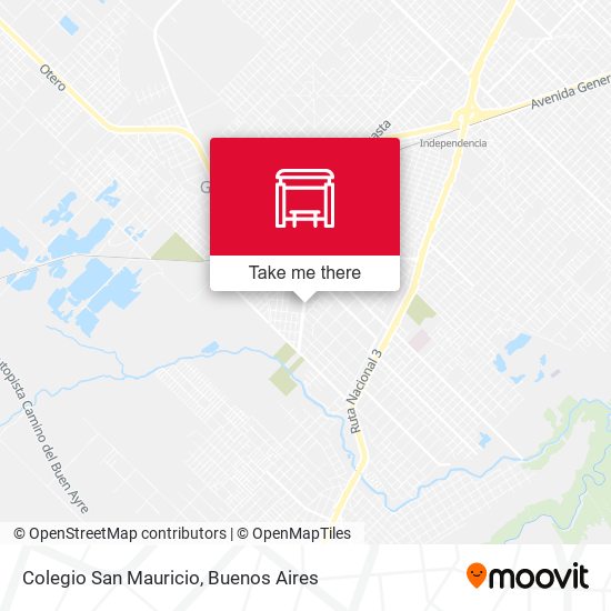 Colegio San Mauricio map