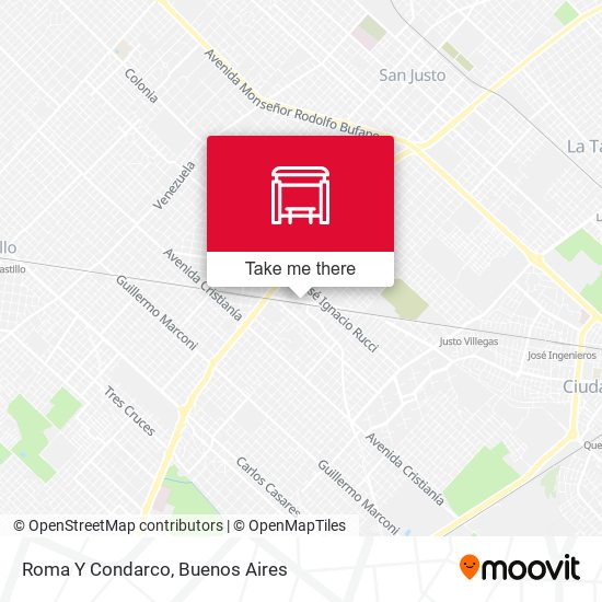 Mapa de Roma Y Condarco