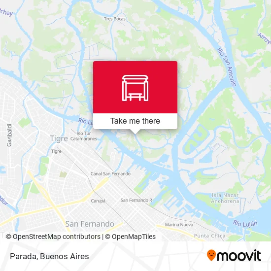 Parada map