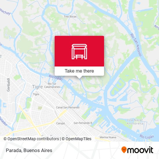 Mapa de Parada