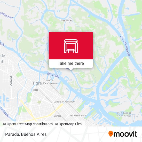 Mapa de Parada