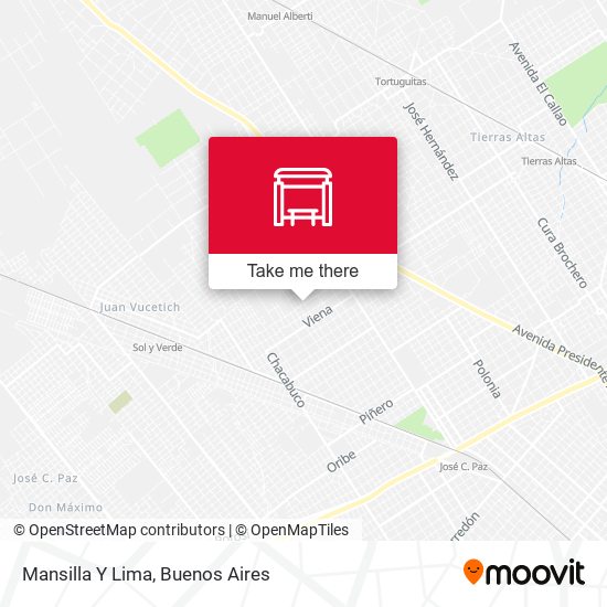 Mapa de Mansilla Y Lima