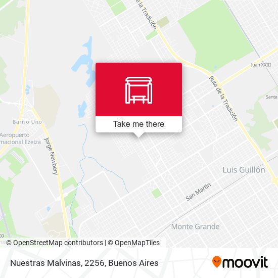 Nuestras Malvinas, 2256 map