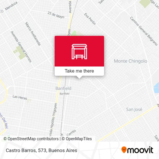 Castro Barros, 573 map