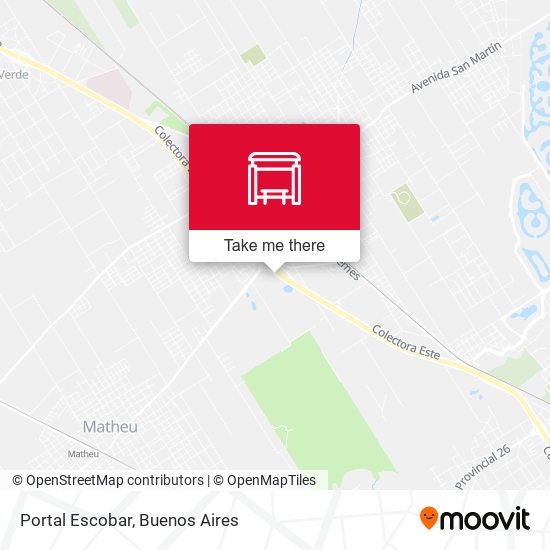 Mapa de Portal Escobar