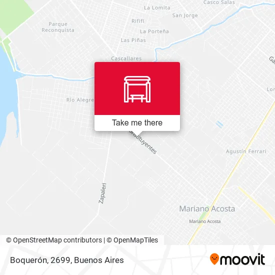 Boquerón, 2699 map