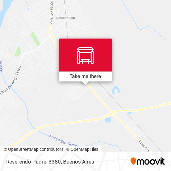 Reverendo Padre, 3380 map
