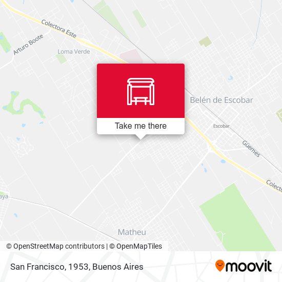 Mapa de San Francisco, 1953