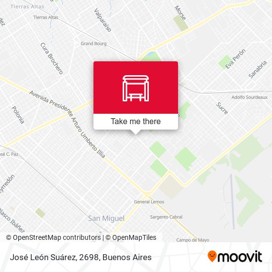 José León Suárez, 2698 map