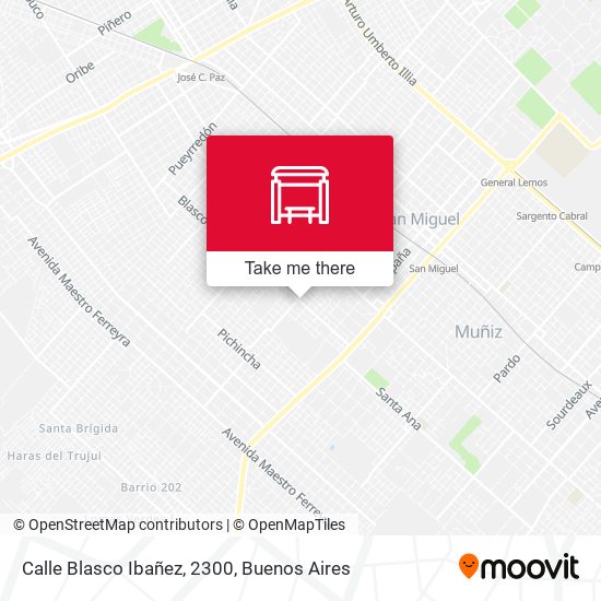 Calle Blasco Ibañez, 2300 map