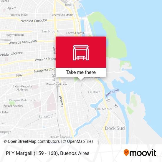 Pi Y Margall (159 - 168) map
