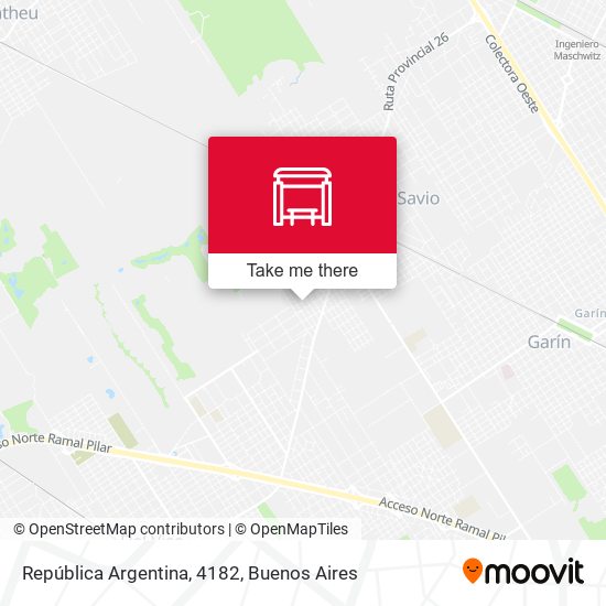 Mapa de República Argentina, 4182