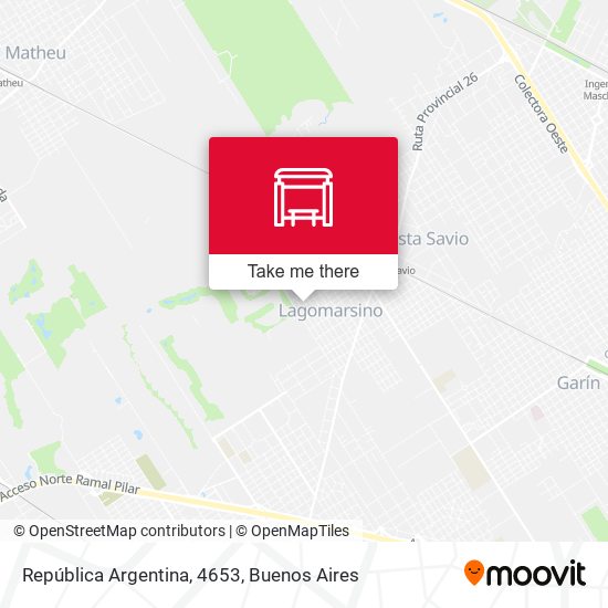 Mapa de República Argentina, 4653