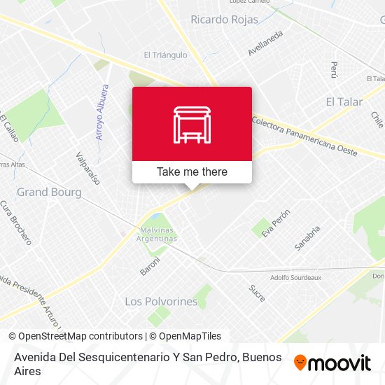 Mapa de Avenida Del Sesquicentenario Y San Pedro