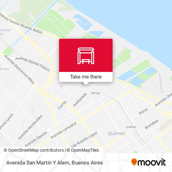 Mapa de Avenida San Martín Y Alem
