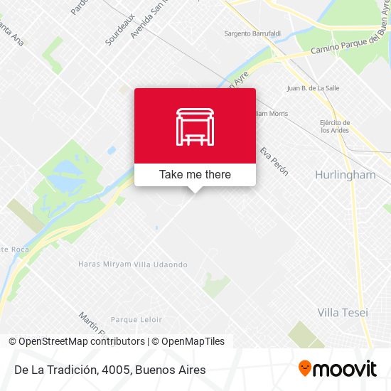 De La Tradición, 4005 map