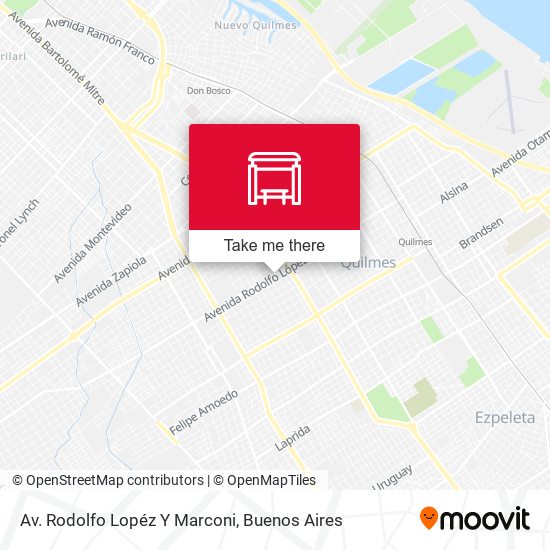Mapa de Av. Rodolfo Lopéz Y Marconi