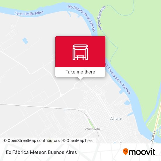 Ex Fábrica Meteor map