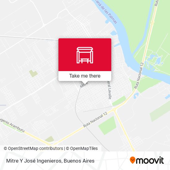 Mapa de Mitre Y José Ingenieros