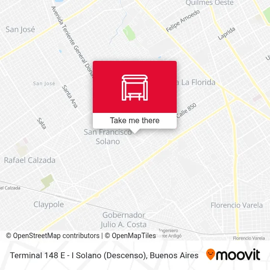 Terminal 148 Solano (Descenso) stop - Routes, Schedules, and Fares