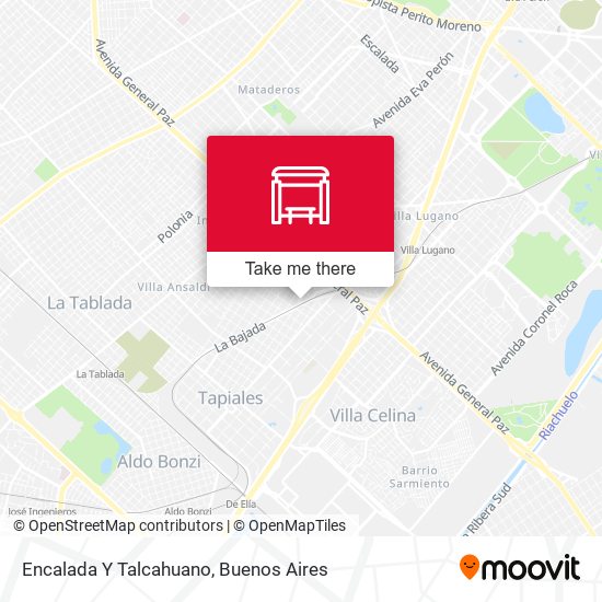 Mapa de Encalada Y Talcahuano
