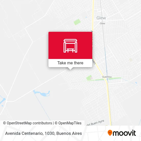 Avenida Centenario, 1030 map