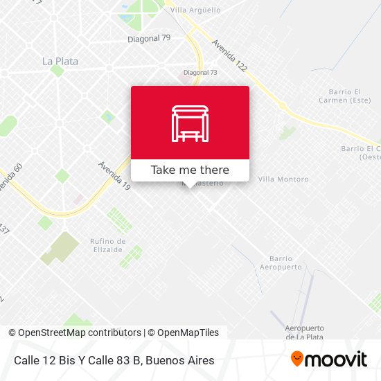 Calle 12 Bis Y Calle 83 B map