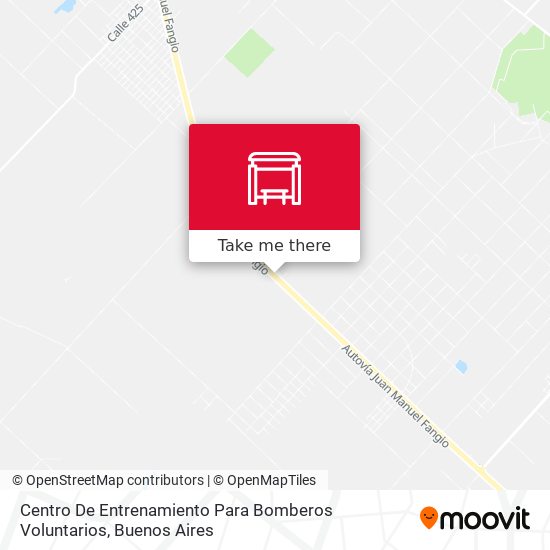 Centro De Entrenamiento Para Bomberos Voluntarios map