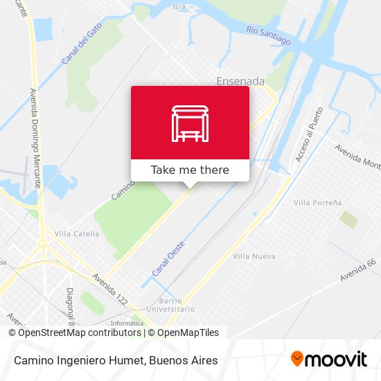 Camino Ingeniero Humet map